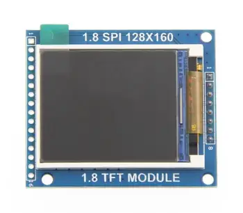 1,8-дюймовый 8PIN SPI TFT LCD 65K Цветной Экран с Печатной Платой Слот для SD-карты ST7735 Drive IC 128 (RGB) * 160 4 Ввода-вывода 2