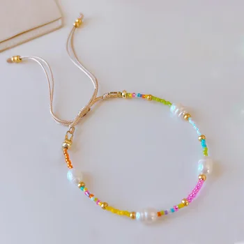 10 штук летних цветов бусины Миюки браслеты жемчужные бусины женские ювелирные изделия браслеты аксессуары