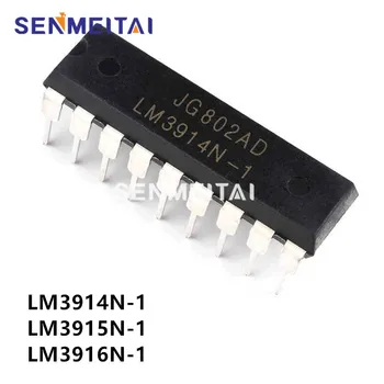 10ШТ LM3914N-1 LM3915N-1 LM3916N-1 DIP18 LM3914-1 LM3915N DIP LM3914N LM3915-1 новая и оригинальная микросхема