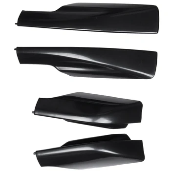 8X Рейлинги багажника на крышу, Торцевая крышка, защитный кожух для Toyota Rav4 2008-2012, Автомобильные аксессуары, Черный