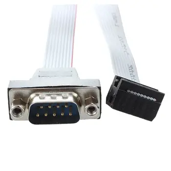 DB9 RS232 к 10-контактному разъему ленточного кабеля-адаптера 2