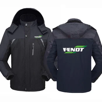 FENDT 2023 Новая повседневная мужская толстовка на молнии высокого качества с капюшоном, весна-осень, модная толстовка, куртка, мужской кардиган, пальто, топ