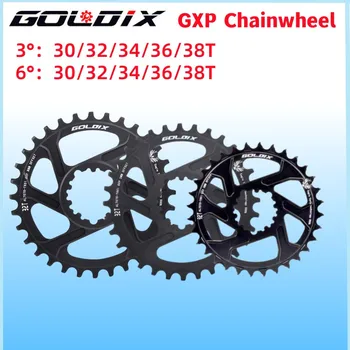 GOLDIX GXP 11 Скоростной Горный Велосипед 30T/32T/34T/36T/38T Коронка Звездочки Велосипедная Звездочка 11V 12V для Sram 11/12 S NX XX XO GX