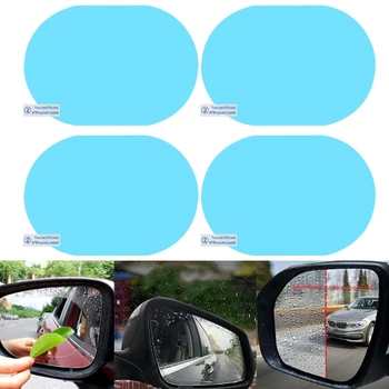Автомобиль для Нанопленки Зеркало заднего вида Боковое стекло с Антибликовым покрытием Защита от Царапин Защита от Запотевания Защита от дождевой воды для Наклейки HD Пленки Safe D7YA 1