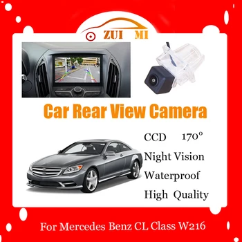 Автомобильная Камера Заднего Вида Заднего Вида Для Mercedes Benz CL Class W216 2007 ~ 2014 Водонепроницаемая CCD Full HD Резервная Парковочная Камера Ночного Видения