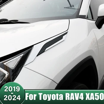 Автомобильная Накладка На Жабры Акулы, Наклейка На Боковую Накладку Toyota RAV4 2019 2020 2021 2022 2023 2024 RAV 4 XA50 Hybrid