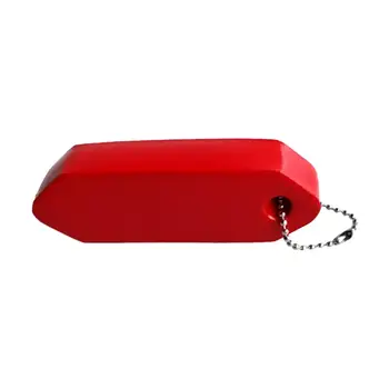 Брелок с плавающим кольцом для ключей с покрытием, Пенопластовые плавучие ключи, плавающий брелок красного цвета