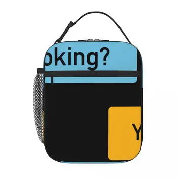 Выглядящий Да, Grindr Dialogues Message, сумка для ланча, сумка для пикника, термосумки, термосумка-холодильник