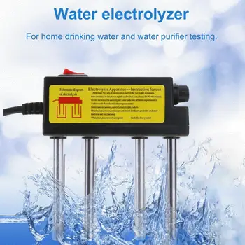 Детектор качества воды Инструмент для измерения расхода воды премиум-класса Домашний Тест Электролизера Инструменты для электролиза воды Измеритель уровня чистоты воды Тест PH