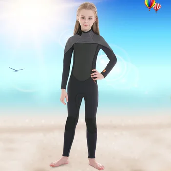 Детская одежда для дайвинга и серфинга, цельный купальник для серфинга с длинными рукавами, защита от ультрафиолета, защита от медуз, Прочные аксессуары для улицы