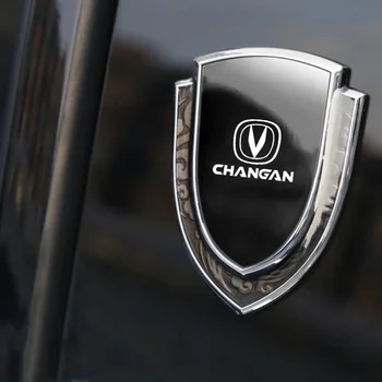Для CHANGAN Cs35 Plus Cs15 Cs55 Plus Cx75 Cs85 автомобильная металлическая 3D наклейка с логотипом авто Щит для укладки Декоративные наклейки Автомобильные аксессуары 3