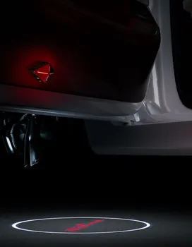 Для Fiat Fastback Сигнальная лампа приветствия на двери автомобиля Перезаряжаемые инструменты 2 шт. светодиодные автомобильные аксессуары 1