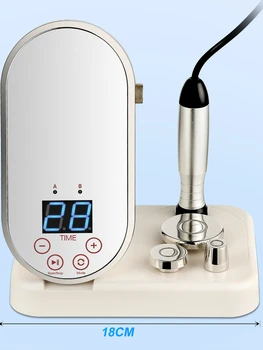 Домашний инструмент для введения в нежную кожу микротоковых косметических средств EMS Collagen Cannon Радиочастотный прибор 4