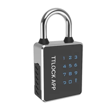 Замок безопасности приложения TUYA/TTLOCK Замок безопасности ящика без ключа из алюминиевого сплава IP65 Водонепроницаемый для шкафа-рюкзака