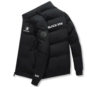Зимняя хлопчатобумажная одежда BLACKYAK, мужская хлопчатобумажная куртка Parker, уличная одежда, повседневное пальто, мужская модная Корейская версия одежды