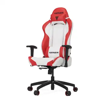 Игровое кресло Vertagear Racing Series S-Line SL2000 белого/красного цвета Edition-США-НОВИНКА