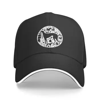 Изготовленная на заказ бейсбольная кепка Greyhound в стиле хип-хоп, Мужская и Женская Регулируемая шляпа для папы-любителя собак, Осень