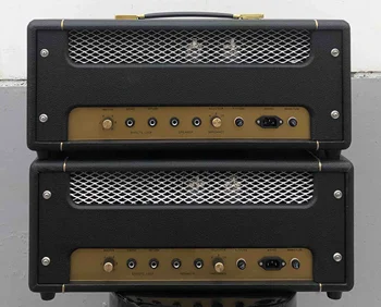Изготовленный на заказ Grand Amplifier Plexi1987 1959 Чистый Тон С Высоким Коэффициентом Усиления Ручной Работы Valve Guitar Amp Head EC83 * 3 EL34 * 2 Трубки с loop master v
