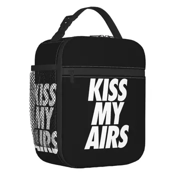 Изготовленный на заказ ланч-бокс KISS My Airs для мужчин и женщин, термоизолированный ланч-бокс для учащихся школы