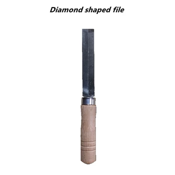 Инструменты для ремонта духовых инструментов Напильник в форме ромба напильник с алмазом высокой твердости