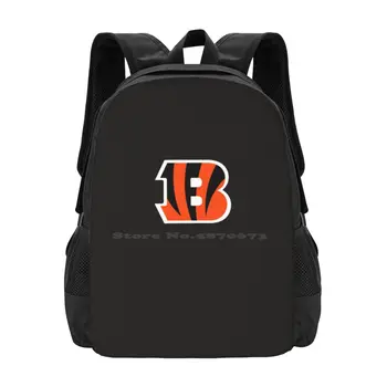 Классическая футболка The Bengals, школьный рюкзак большой емкости, сумки для ноутбуков The Bengals