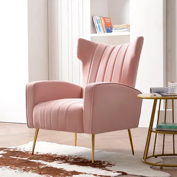 Комфортные Роскошные Диваны для гостиной Розовый Акцент Минималистский дизайн Диванов Nordic Poltrona Luxuosa Мебель для квартиры MQ50SF