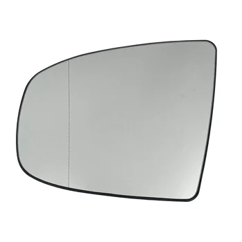 Левое зеркало заднего вида Боковое зеркальное стекло с подогревом + Регулировка для BMW X5 E70 2007-2013 X6 E71 E72 2008-2014