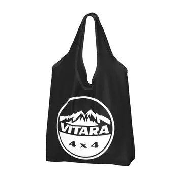 Многоразовая хозяйственная сумка Vitara для бездорожья, женская сумка-тоут, портативные сумки для покупок в продуктовых магазинах