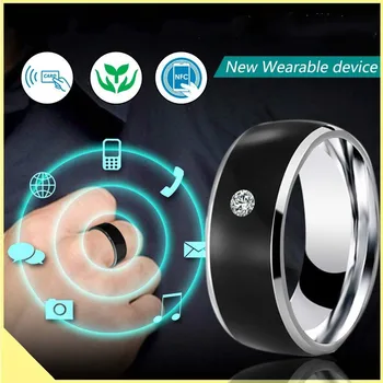 Многофункциональное интеллектуальное смарт-кольцо Magic Finger с NFC для всех технологий Android Finger Smart Wear Ювелирные изделия с цифровым кольцом на палец 0