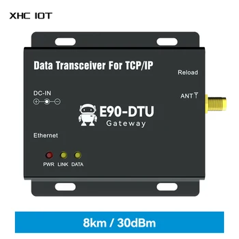 Модем SX1278 LoRa 30dbm 433 МГц XHCIOT E90-DTU (433L30E)-V8 Ethernet Порт с поддержкой TCP IP на большие расстояния