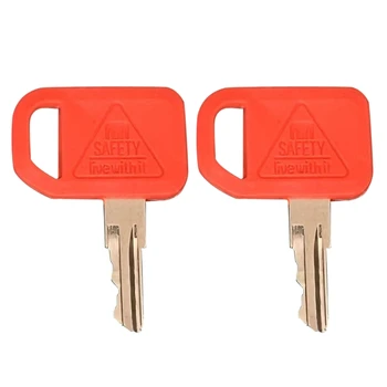 Модернизированные ключи зажигания Замена ключей от экскаватора Ключи от тяжелой строительной техники Пластик и металл для AT195302 AR51481