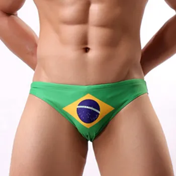 Мужские бикини, бразильские купальники, Плавательные трусы, сексуальные мини-плавки для мальчика, купальник, Пляжный короткий Sunga Gay 0