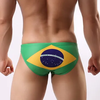 Мужские бикини, бразильские купальники, Плавательные трусы, сексуальные мини-плавки для мальчика, купальник, Пляжный короткий Sunga Gay 1
