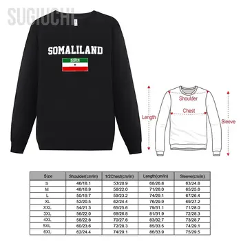 Мужские и женские толстовки Somaliland EST. Толстовки с капюшоном Capital, пуловеры, свитшоты с круглым вырезом, хлопок в стиле хип-хоп, унисекс 5