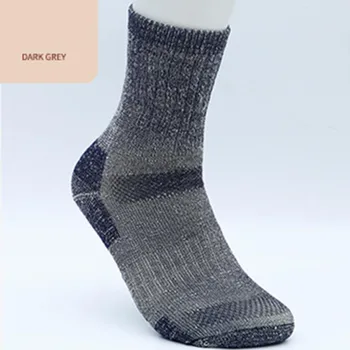 Мужские носки, впитывающие пот, дышащие повседневные спортивные носки средней длины, топы, семейные Рождественские чулки