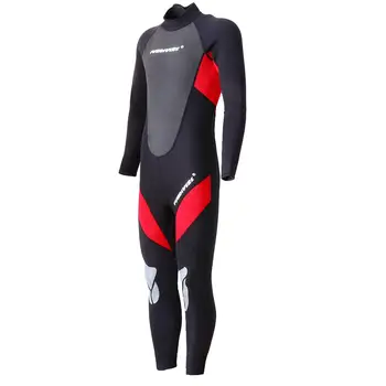 Мужской гидрокостюм, 3 мм, для серфинга, для плавания с длинным рукавом, для дайвинга, для водных видов спорта 0