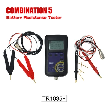 Обновление оригинального четырехстрочного теста внутреннего сопротивления литиевой батареи YR1035 Digital TR1035 Electrical 18650 Dry Battery Tester C5