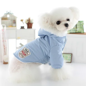 Одежда для домашних животных, собак малого и среднего размера, осенне-зимняя толстая теплая одежда для кошек, пальто для собак, куртка