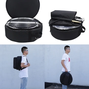 Пылезащитный рюкзак для переноски барабана, сумки для барабана, мягкий чехол для барабана, водонепроницаемая сумка для барабана с ручкой для переноски и плечевыми ремнями 69HD