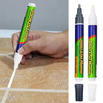 Ручка для плитки, ручка-реставратор для затирки стен, ремонтный маркер и ручка-наполнитель для затирки для восстановления плитки на стенах, полу В ванных комнатах и на кухне.