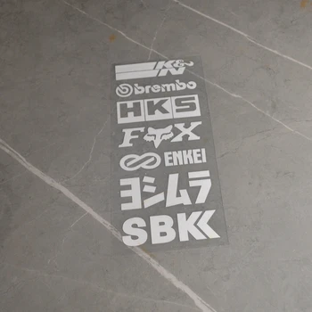 Светоотражающие наклейки для всего мотоцикла Наклейки на бак для Kawasaki Ninja YAMAHA TMAX HONDA SUZUKI