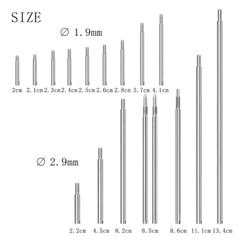 Стержень с винтовой резьбой Конический Аксессуары для альт-Саксофона Инструмент для ремонта саксофона F2TC 5