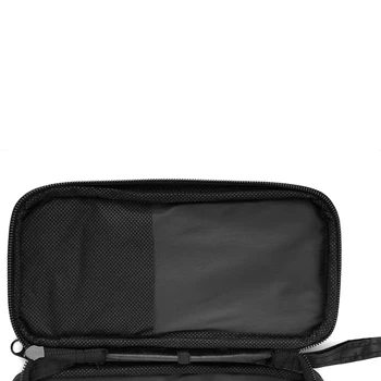 Сумка из черной ткани для мультиметра, прочная водонепроницаемая и ударопрочная, мягкая многоцелевая сумка для хранения мелких аксессуаров