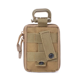Тактический чехол Molle EDC, сумка-органайзер, военный кошелек, Маленькая сумка, аксессуары для охоты на открытом воздухе, Жилет, Снаряжение 1