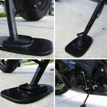 Универсальная Мотоциклетная подставка для ног, Удлинитель боковой стойки, Увеличивающая накладка для скутера, велосипеда 1
