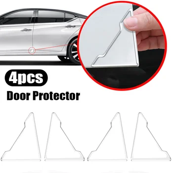 Универсальные защитные чехлы для угла двери автомобиля от столкновений для Ford Fiesta Mk7, автомобильные наклейки с хромированным дизайном Audi A3 8p