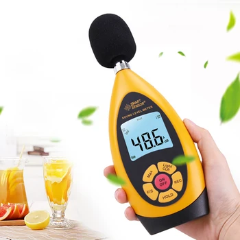 Цифровой измеритель уровня звука на 30-130 дБ, тестер, измерение шума, измеритель уровня звука, децибеловый монитор, диагностический инструмент