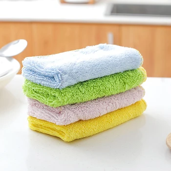 Чистящая салфетка для мытья посуды, Двусторонняя волокнистая тряпка, Влагопоглощающее кухонное полотенце Micro Multi Kitchen