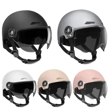 Шлемы Для Скутеров Универсальный Мотоциклетный Шлем Амортизирующие Шлемы Для Взрослых Портативные Велосипедные Шлемы Для Мужчин И Женщин Байкеров