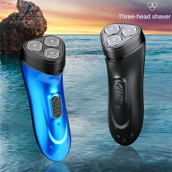 Электробритва 3D Blackstone 3 IPX7 Водонепроницаемая бритва для влажной и сухой уборки двойного назначения, аккумулятор для бороды, Цифровой дисплей для мужских принадлежностей